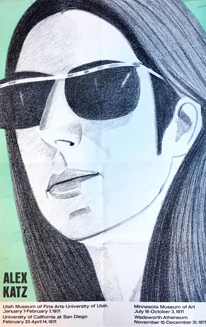 Alex Katz, ‘Alex Katz Exhibit Poster 1971 ’, 1971, Lot 180
