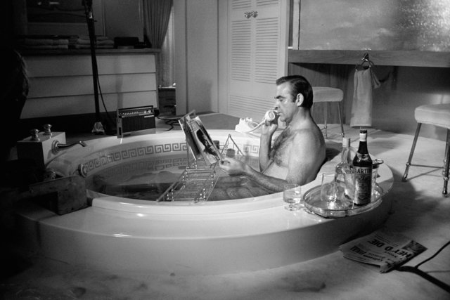 Terry O'Neill, ‘Sean Connery as Bond’, 1971, Photography, Silver gelatin print, OSME Fine Art