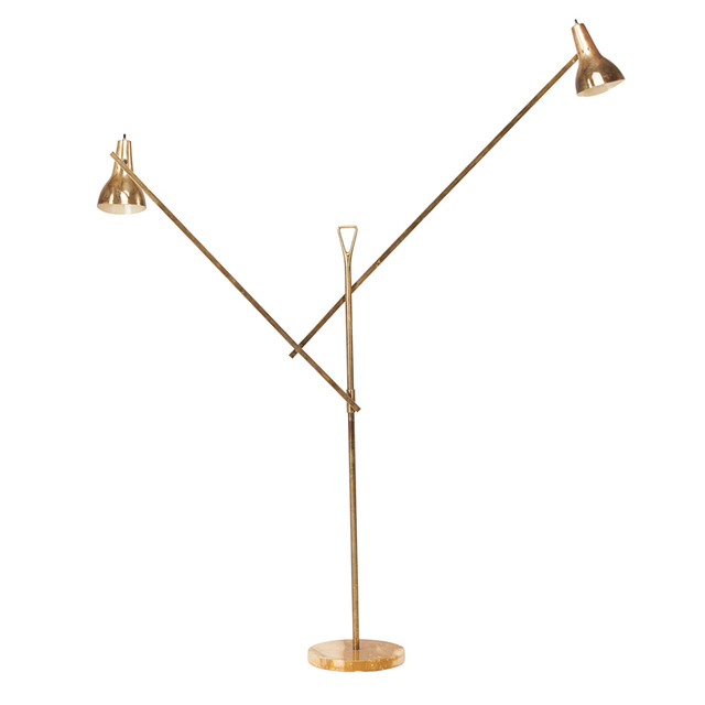 Franco Buzzi, ‘Adjustable Floor Lamp, Italy’, 1950s, Rago/Wright