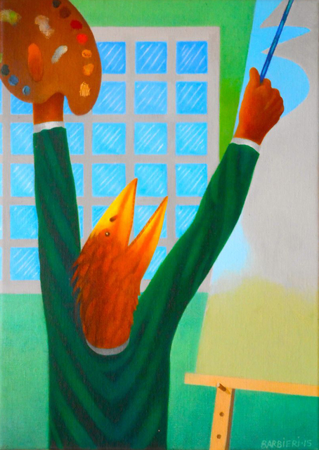 Joseph Barbieri, ‘Moment of Truth?’, 2015, Painting, Oil on canvas, Gallery NAGA