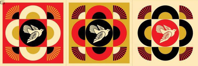Shepard Fairey (OBEY), ‘obey dove geometric’, 2017, Rudolf Budja Gallery