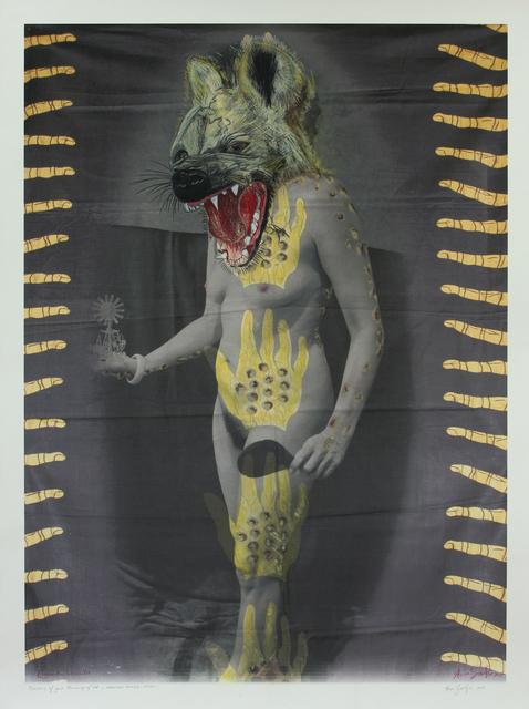 Ann Gollifer, ‘Crocuta crocuta (Hyena) - From the series "Thinking of You Thinking of Me"’, 2017, Guns and Rain