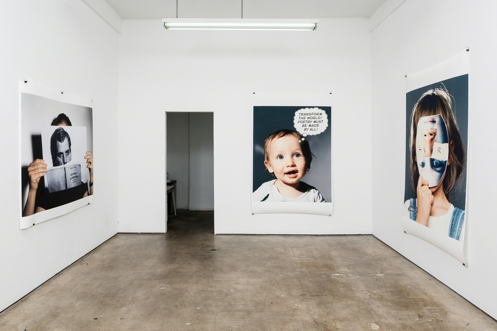 Aura Rosenberg installation view "Who Am I? What Am I? Where Am I? at Meliksetian | Briggs, Los Angeles Aura Rosenberg installation view "Who Am I? What Am I? Where Am I? at Meliksetian | Briggs, Los Angeles