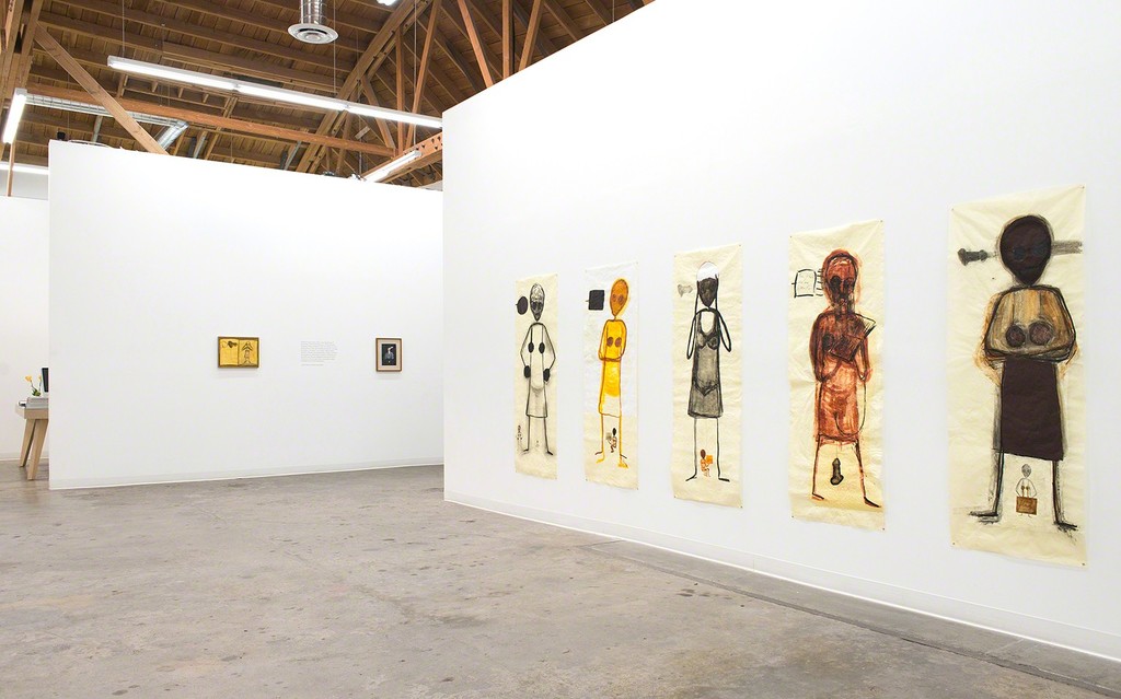 Mira Schor: "Power" Frieze installation view Mira Schor: "Power" Frieze installation view