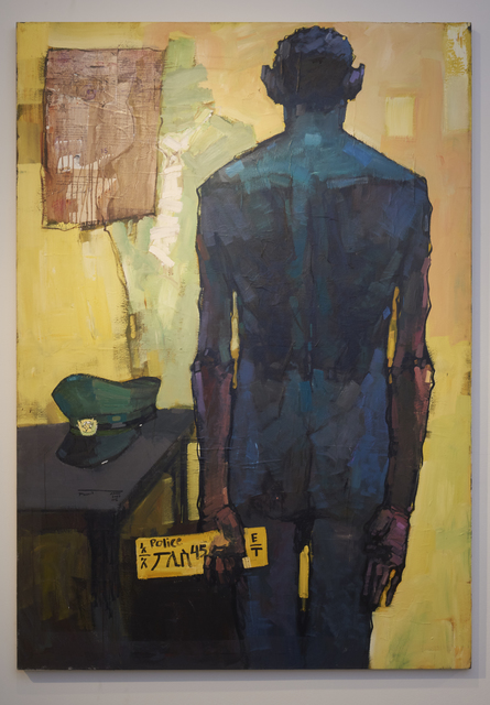 Dawit Abebe, ‘No. 2 Background 11’, 2014, Painting, Acrylic and collage on canvas, Rema Hort Mann Foundation Benefit Auction
