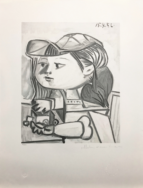 Pablo Picasso, ‘BUSTE DE PETITE FILLE’, 1979-1982, Reproduction, LITHOGRAPH ON ARCHES PAPER, Gallery Art