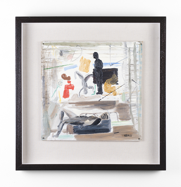 Simon Stone, ‘Four Figures and Red Mark (Ottoman)’, 2017, SMAC