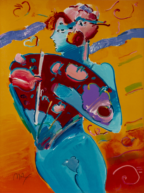 Peter Max, ‘Nude Fan Dancer’, 1988, Modern Artifact