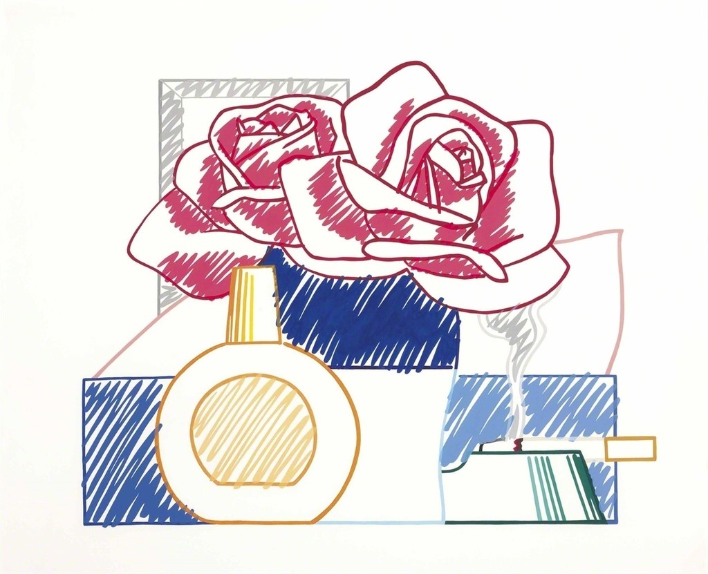 Tom Wesselman - Scribble Version of Still Life #58