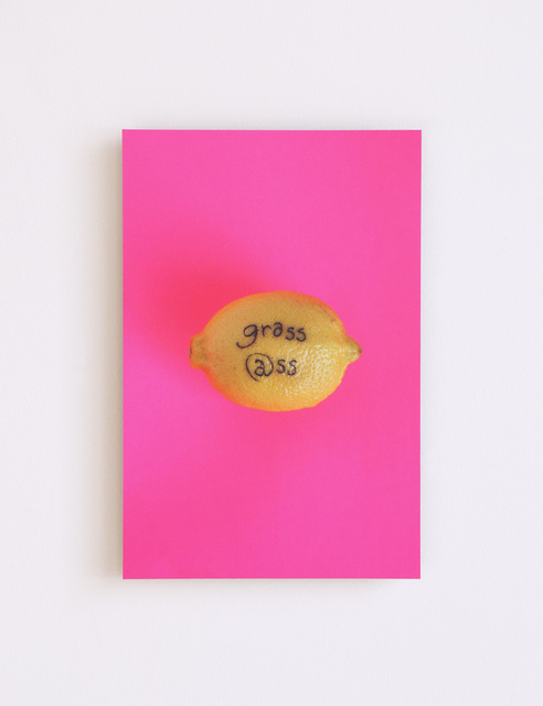 Amanda Wachob, ‘Grass @ss (tattooed lemon)’, 2015, Photography, Digital pigment print mounted to dibond, Resource Art