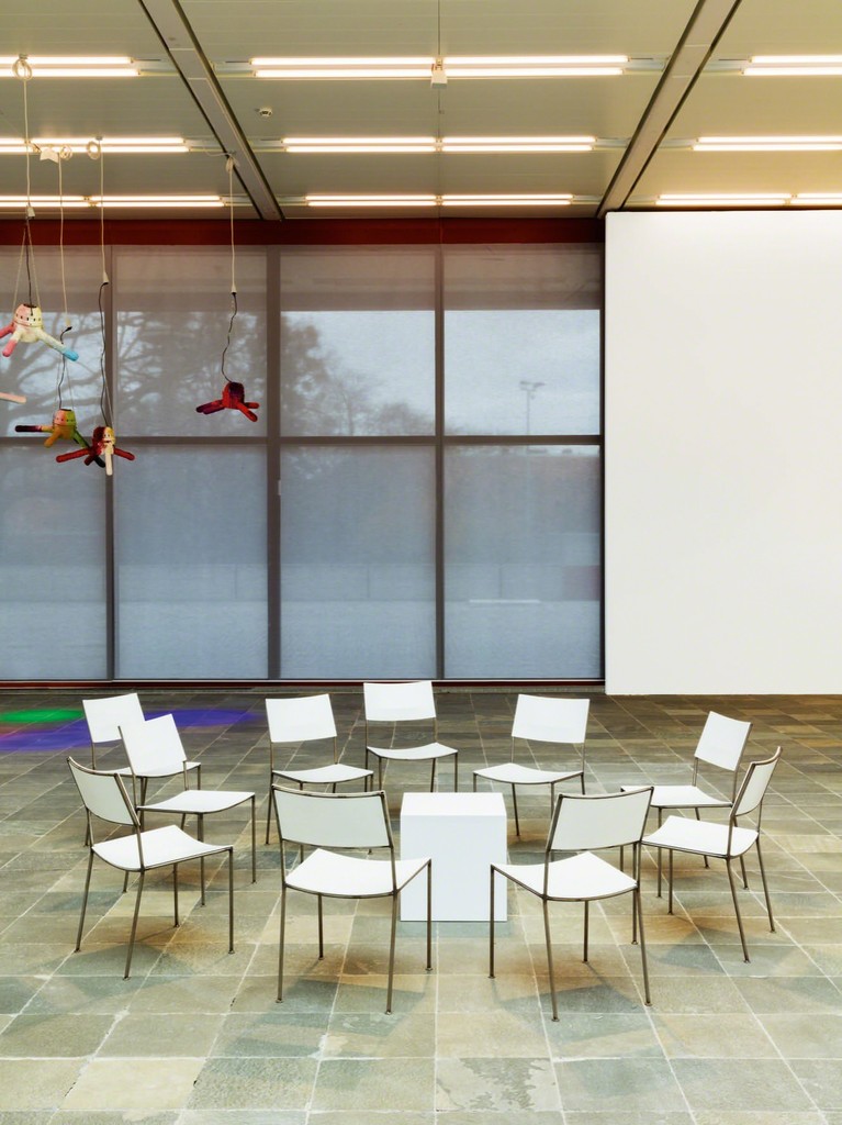 Franz West – Heimo Zobernig, Essenz, 1989/1999, Franz West Privatstiftung/Heimo Zobernig, Exhibition view Franz West – ARTISTCLUB, 2016, Photo: © Belvedere, Vienna, © Archiv Franz West Franz West – Heimo Zobernig, Essenz, 1989/1999, Franz West Privatstiftung/Heimo Zobernig, Exhibition view Franz West – ARTISTCLUB, 2016, Photo: © Belvedere, Vienna, © Archiv Franz West