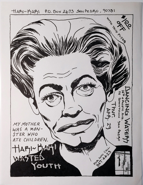 Raymond Pettibon, ‘Raymond Pettibon, Early Punk Flyer’, 1982, Print, Offset printed, Lot 180