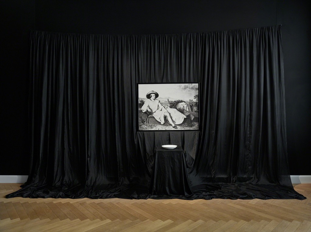 James Lee Byars, The Poetic Conceit (1983). Exhibition view: James Lee Byars, The Palace of Perfect, KEWENIG, Berlin (16 February–13 April 2019). Courtesy KEWENIG, Berlin. Copyright: The Estate of James Lee Byars. Photo: Stefan Müller. James Lee Byars, The Poetic Conceit (1983). Exhibition view: James Lee Byars, The Palace of Perfect, KEWENIG, Berlin (16 February–13 April 2019). Courtesy KEWENIG, Berlin. Copyright: The Estate of James Lee Byars. Photo: Stefan Müller.