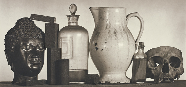 Irving Penn, ‘Still Life with Skull, Pitcher and Medicine Bottle, New York’, 1981, Phillips