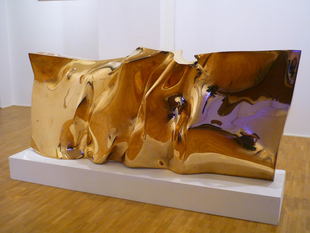 Giò Pomodoro, ‘Folla’, 1964, Sculpture, Gold coated brss, Galleria Fumagalli