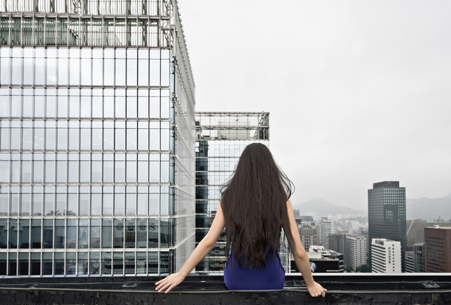 Jun Ahn, ‘Self-Portrait (Seoul)’, 2013, Photography, Archival pigment print, CHRISTOPHE GUYE GALERIE