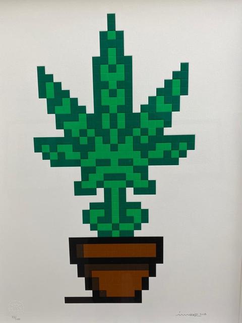 Invader, ‘Hollyweed ’, 2018, Print, Silk Screen Print, Lyons Gallery