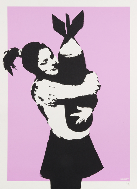 Banksy, ‘Bomb Love’, 2004, Julien's Auctions