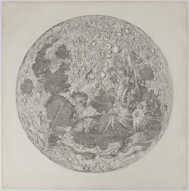 Jean Dominique Cassini Carte De La Lune 1787 Artsy