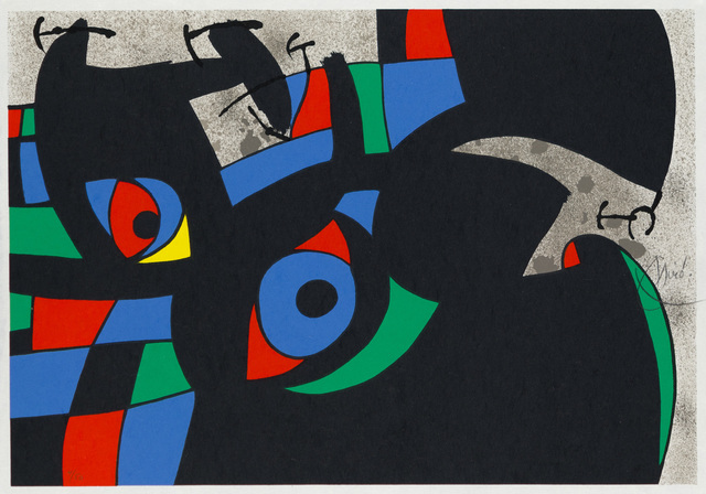 Joan Miró, ‘UNTITLED from Le Lezard aux Plumes d’Or’, 1971, Christopher-Clark Fine Art