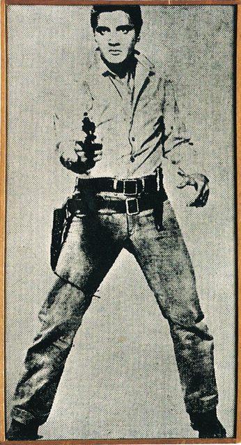 warhol elvis cowboy