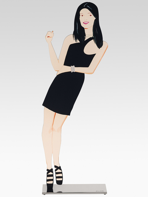 Alex Katz, ‘Black dress 1 (Yi)’, 2018, Opera Gallery