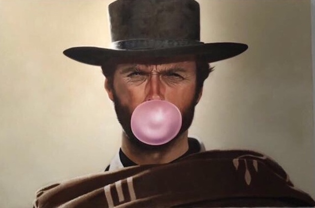 Michael Moebius, ‘Blondie Bubblegum’, 2017, Painting, Giclee Print On Canvas, Maddox Gallery