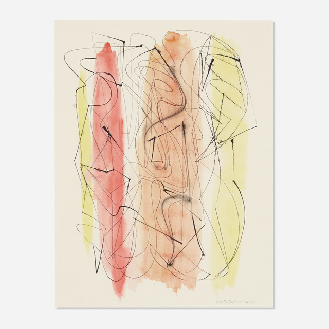 Dorothy Dehner, ‘Untitled (Three Figures)’, c. 1953, Rago/Wright
