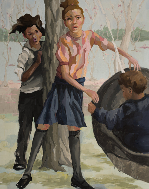 Ruth Owens, ‘Tag-A-Long’, 2019, Painting, Oil on canvas, Jonathan Ferrara Gallery