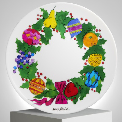 Andy Warhol, ‘Christmas Wreath Plate by Andy Warhol’, 2018, Artware Editions