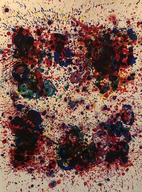 Sam Francis, ‘Spun for James Kirsch’, 1972, Print, Screenprint, Gregg Shienbaum Fine Art