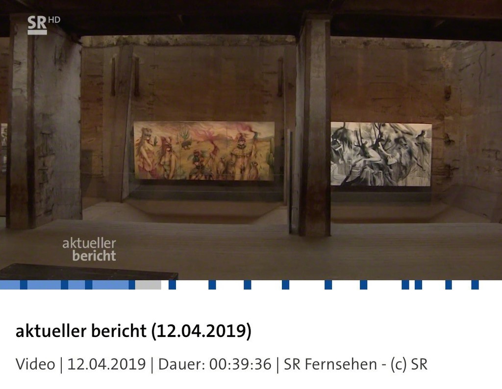 Fousion Gallery at UrbanArt! Biennale 2019 in Völklingen;
seen 12.04.2019 at "Süddeutscher Rundfunk"
Full clip (in German) here:
https://www.sr-mediathek.de/index.php?seite=7&id=72746 Fousion Gallery at UrbanArt! Biennale 2019 in Völklingen;
seen 12.04.2019 at "Süddeutscher Rundfunk"
Full clip (in German) here:
https://www.sr-mediathek.de/index.php?seite=7&id=72746