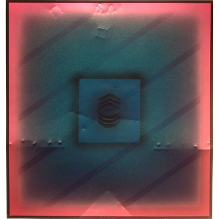 Billy Al Bengston, ‘UNTITLED’, 1969, Painting, Lacquer and polyester resin on stenciled aluminum, Alan Koppel Gallery