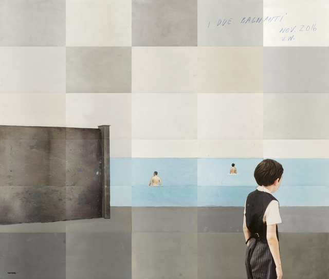 Paolo Ventura, ‘I due bagnanti’, 2016, Edwynn Houk Gallery