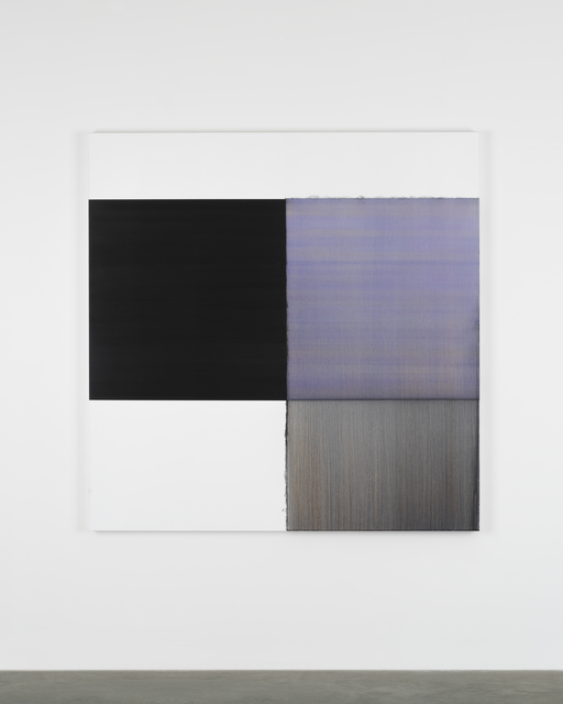 Callum Innes, ‘Exposed Painting Blue Violet’, 2019, i8 Gallery