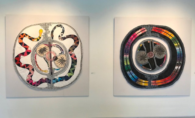 Amber Robles-Gordon, ‘The Male and The Female’, 2015, Installation, Mixed media on canvas, Morton Fine Art