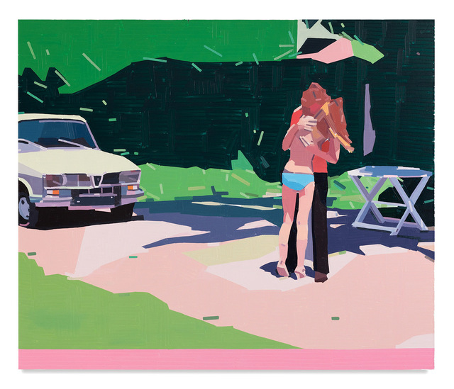 Guy Yanai, ‘Claire and Her Boyfriend’, 2021, Painting, Oil on canvas, Miles McEnery Gallery