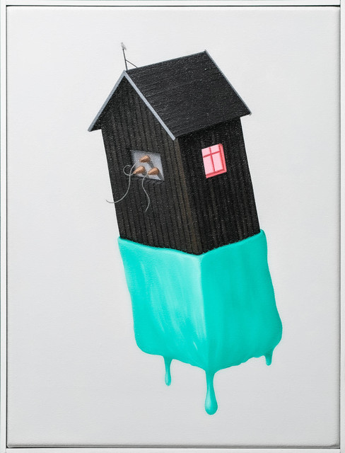 André Schulze, ‘Stromhaus’, 2016, Painting, Oil on canvas, Paradigm Gallery + Studio