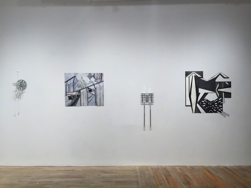 Diana Cooper works installed in "Grayscale" Diana Cooper works installed in "Grayscale"