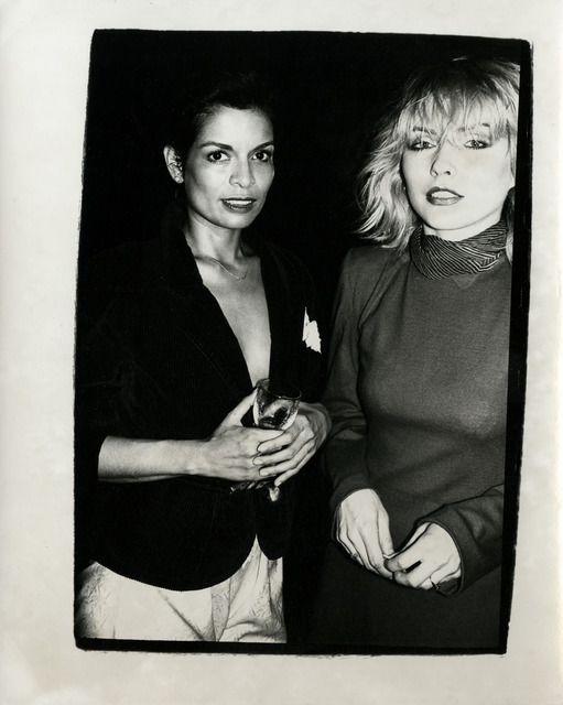 Andy Warhol, ‘Andy Warhol, Photograph of Bianca Jagger & Debbie Harry (Blondie) circa 1985’, ca. 1985, Hedges Projects