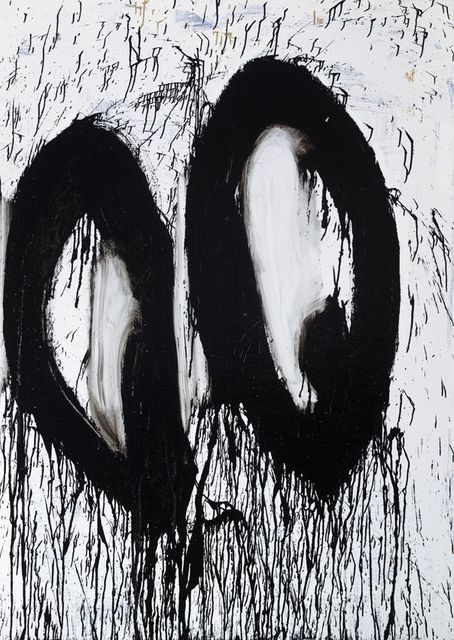 Joyce Pensato, ‘Eyes Wide Open’, 2016, Painting, Enamel on linen, Petzel Gallery