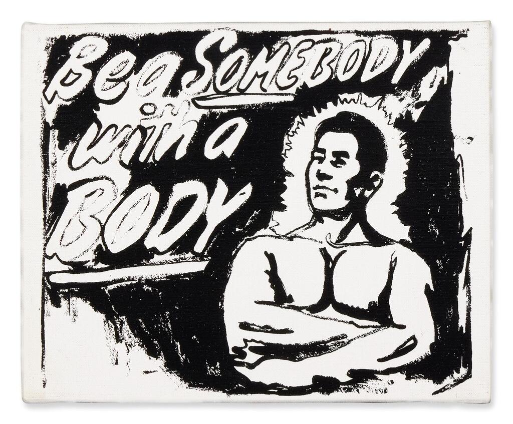 Andy Warhol - Be a Somebody with a Body