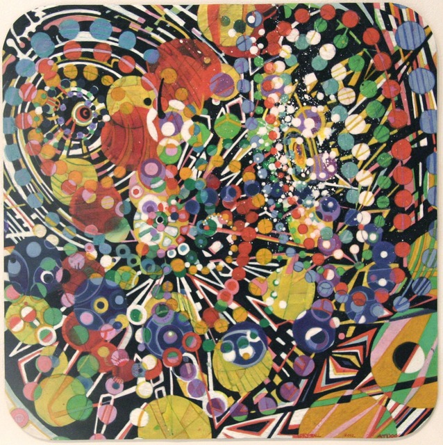 Ati Maier, ‘Skyfall’, 2012, Drawing, Collage or other Work on Paper, Ink and woodstain on paper, Pierogi