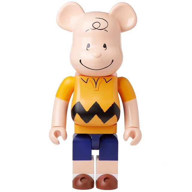bearbrick charlie brown 1000