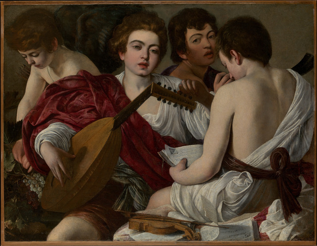 Michelangelo Merisi da Caravaggio, ‘The Musicians’, 1597, The Metropolitan Museum of Art