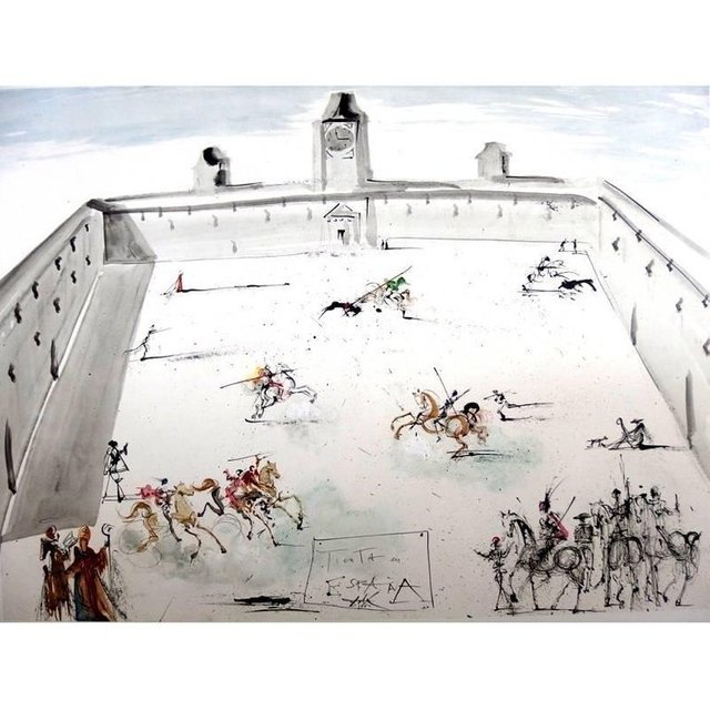 Salvador Dalí, ‘Lithograph "Tienta en Espana" after Salvador Dali’, 1983, Galerie Philia