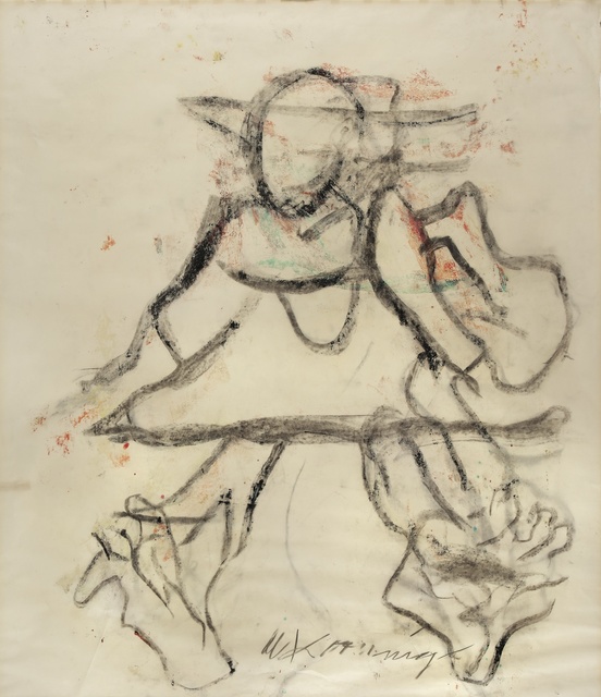 willem de kooning tracing the figure