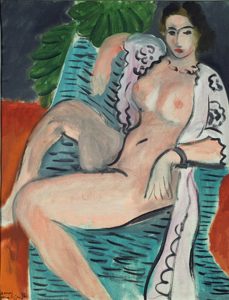 Henri MATISSE "Draped nude (Femme nue drapée)", 1936,
oil paint on canvas, Tate: Purchased 1959 image ©Tate, London 2017 Henri MATISSE "Draped nude (Femme nue drapée)", 1936,
oil paint on canvas, Tate: Purchased 1959 image ©Tate, London 2017