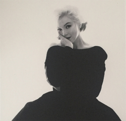 Bert Stern, ‘Marilyn Rare Black Dress Large’, 2012, Kunzt Gallery