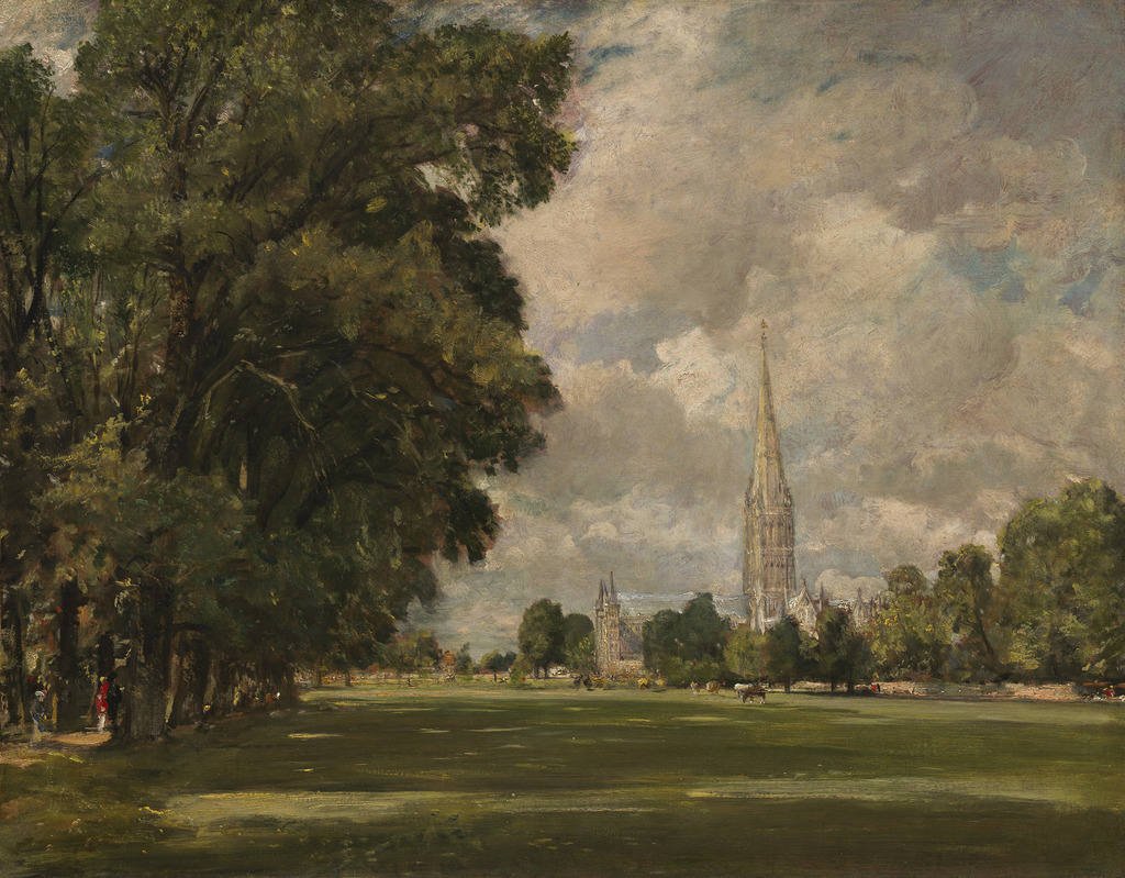 John Constable | Salisbury Cathedral from Lower Marsh Close (1820) | Artsy